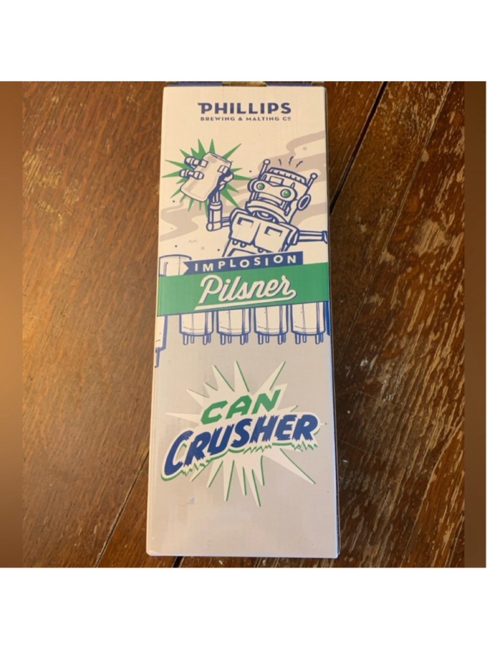 Phillips Brewing Can Crusher Pilsner Box